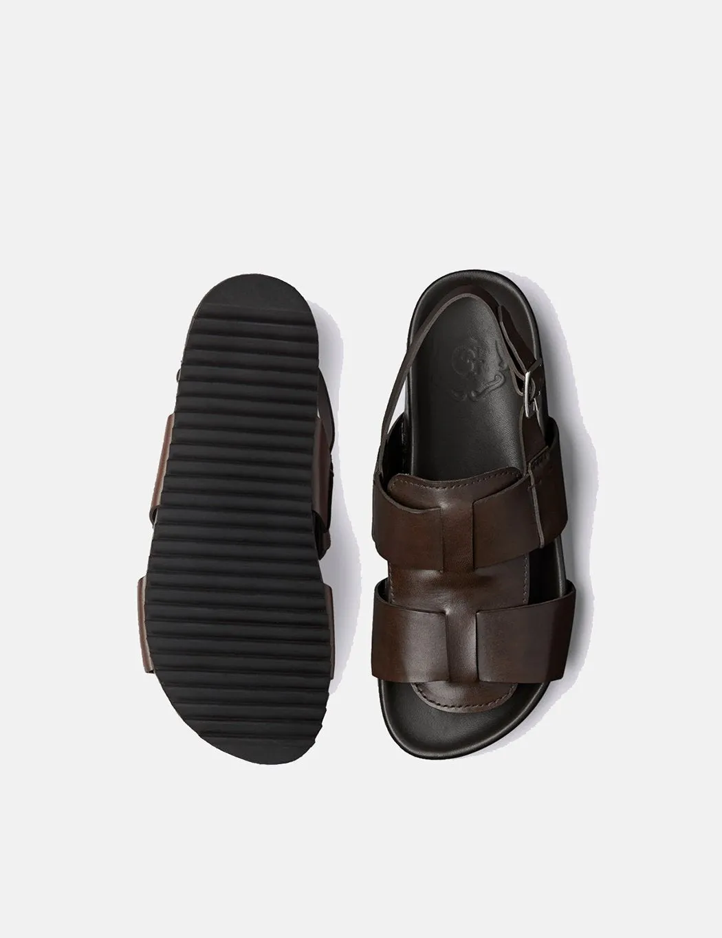 - (Hand Brown Running out fast Painted) Wiley Sandal Digital Grenson