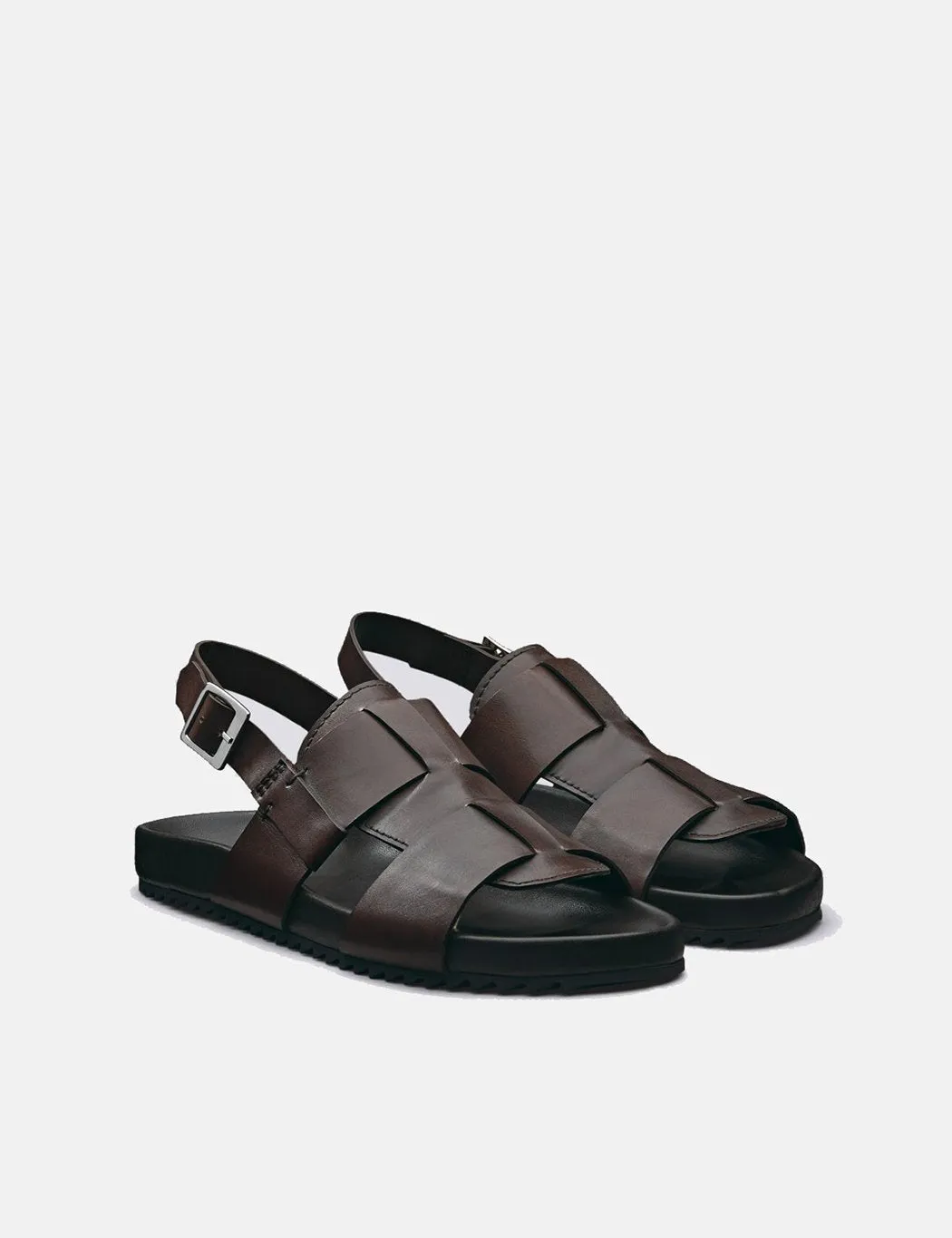 - (Hand Brown Running out fast Painted) Wiley Sandal Digital Grenson