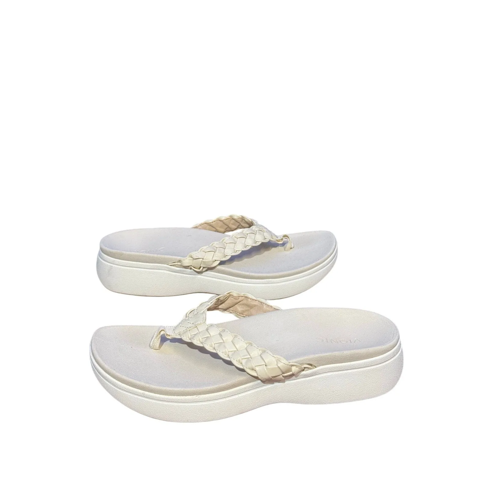 10 Vionic condtion Kenji thong wedge good sandals Real-time tracking Women's size Overnight delivery