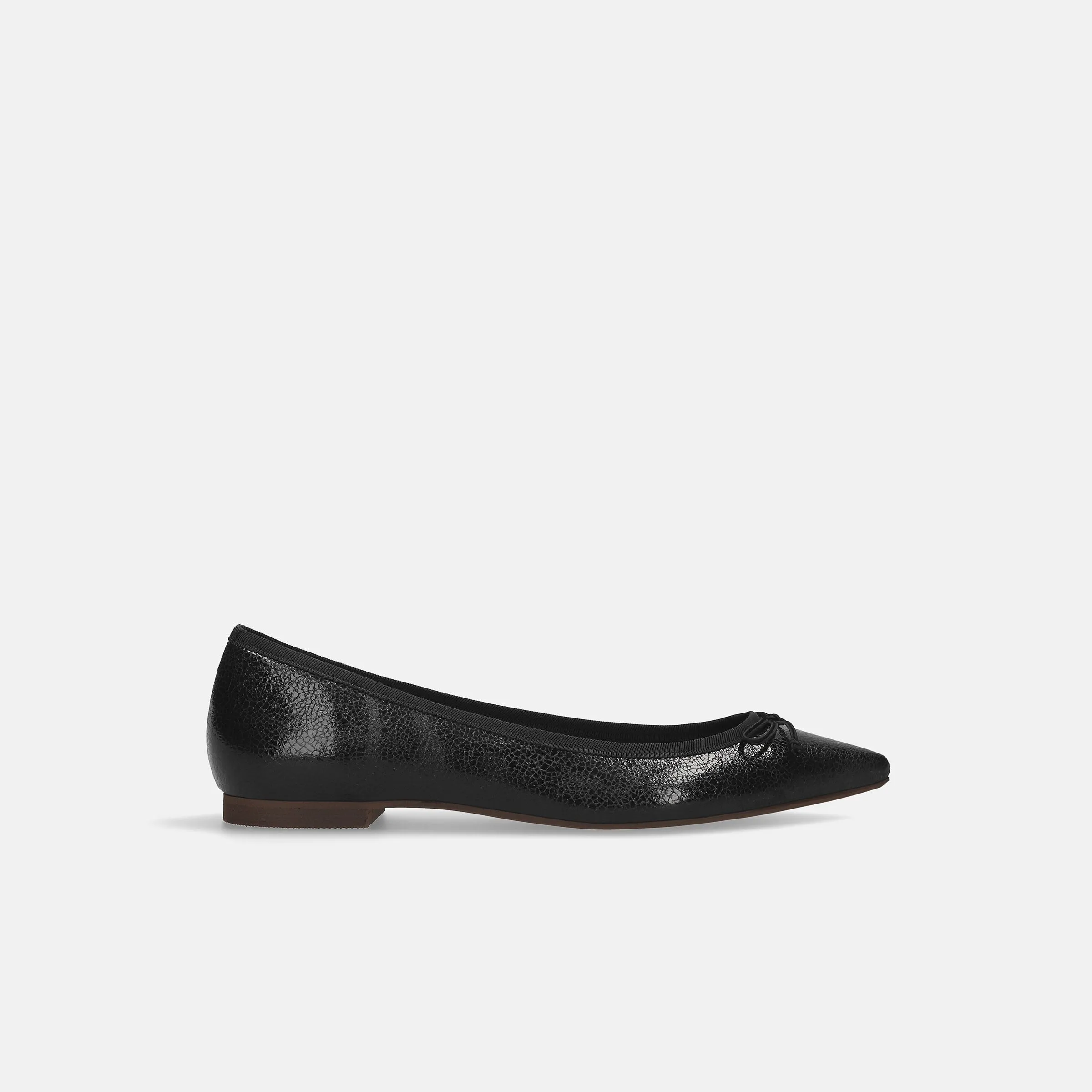 2022AW: Accent Buckle Flat Shoes (m17006) Black