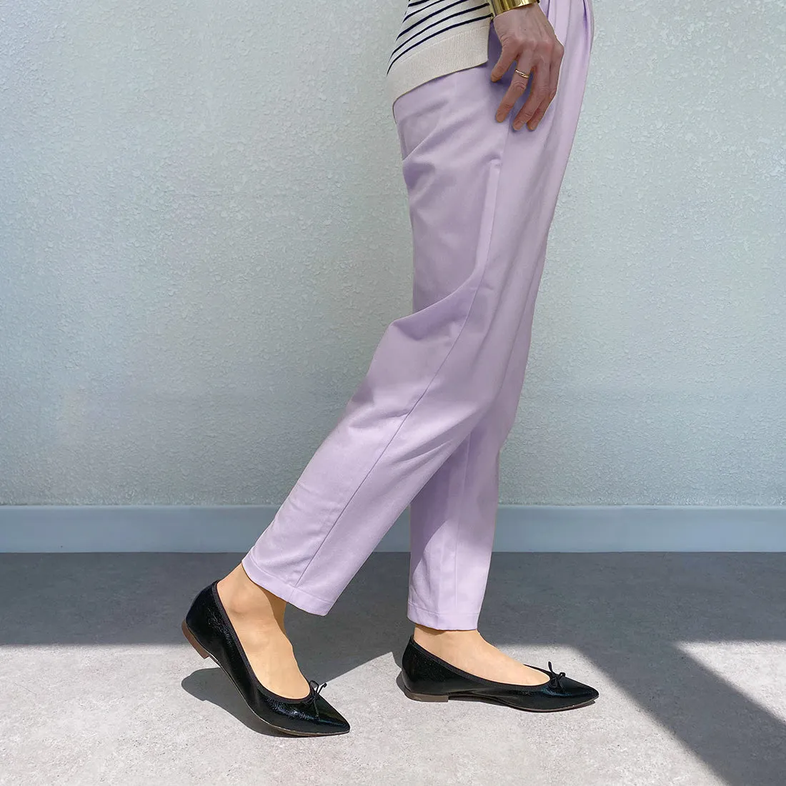 2022AW: Accent Buckle Flat Shoes (m17006) Black