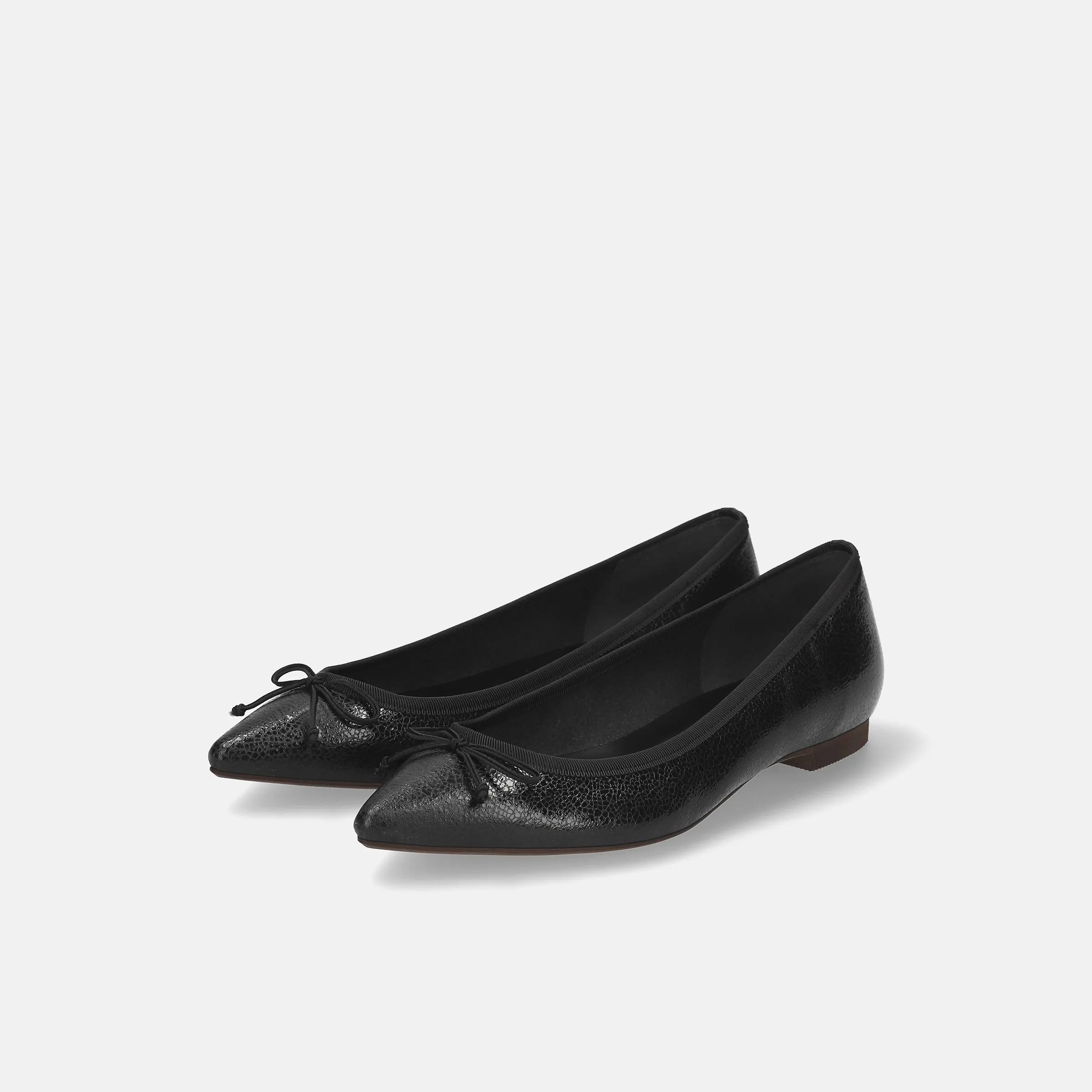2022AW: Accent Buckle Flat Shoes (m17006) Black