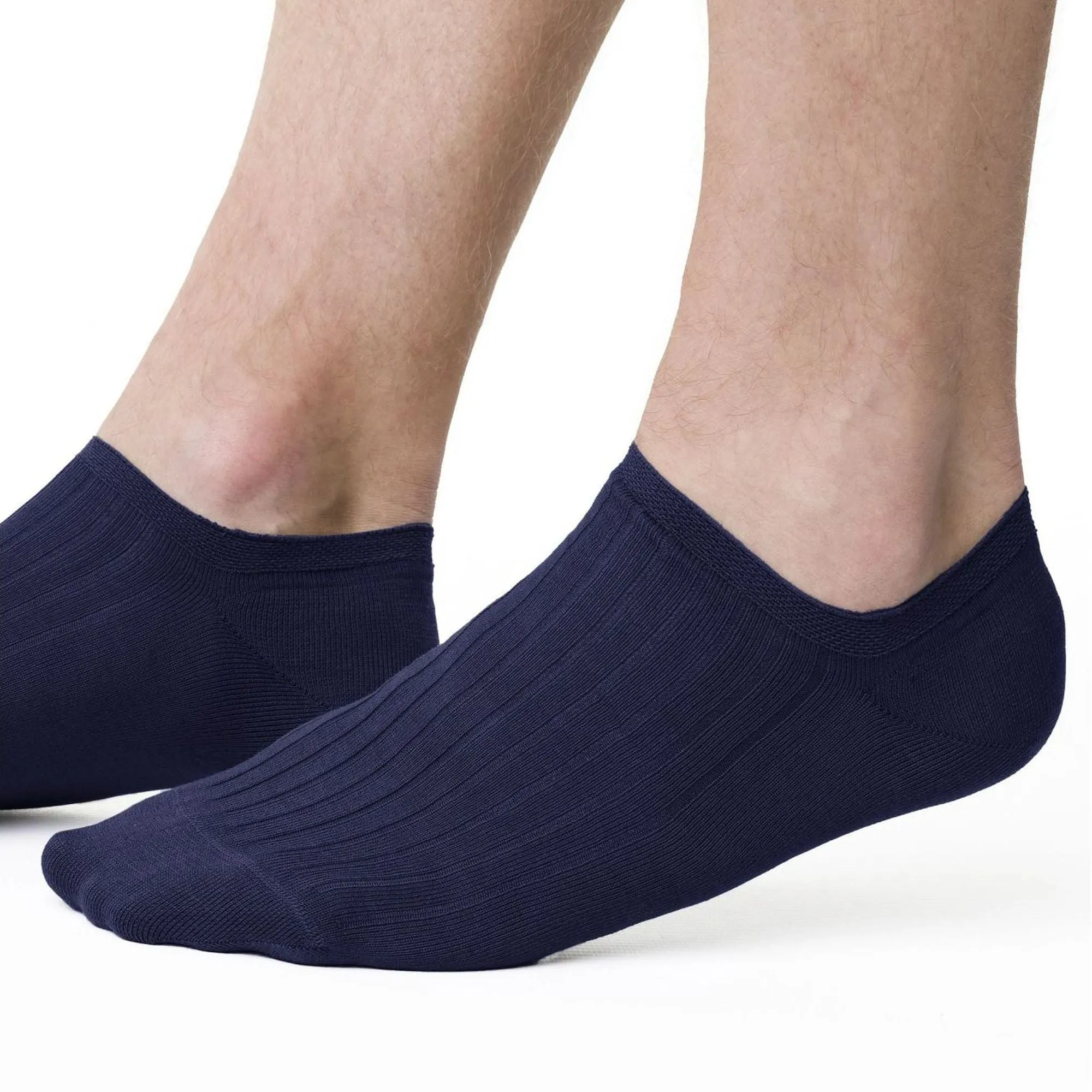 3 Pack Mens 100% Ankle Cotton Socks (2 Sizes)