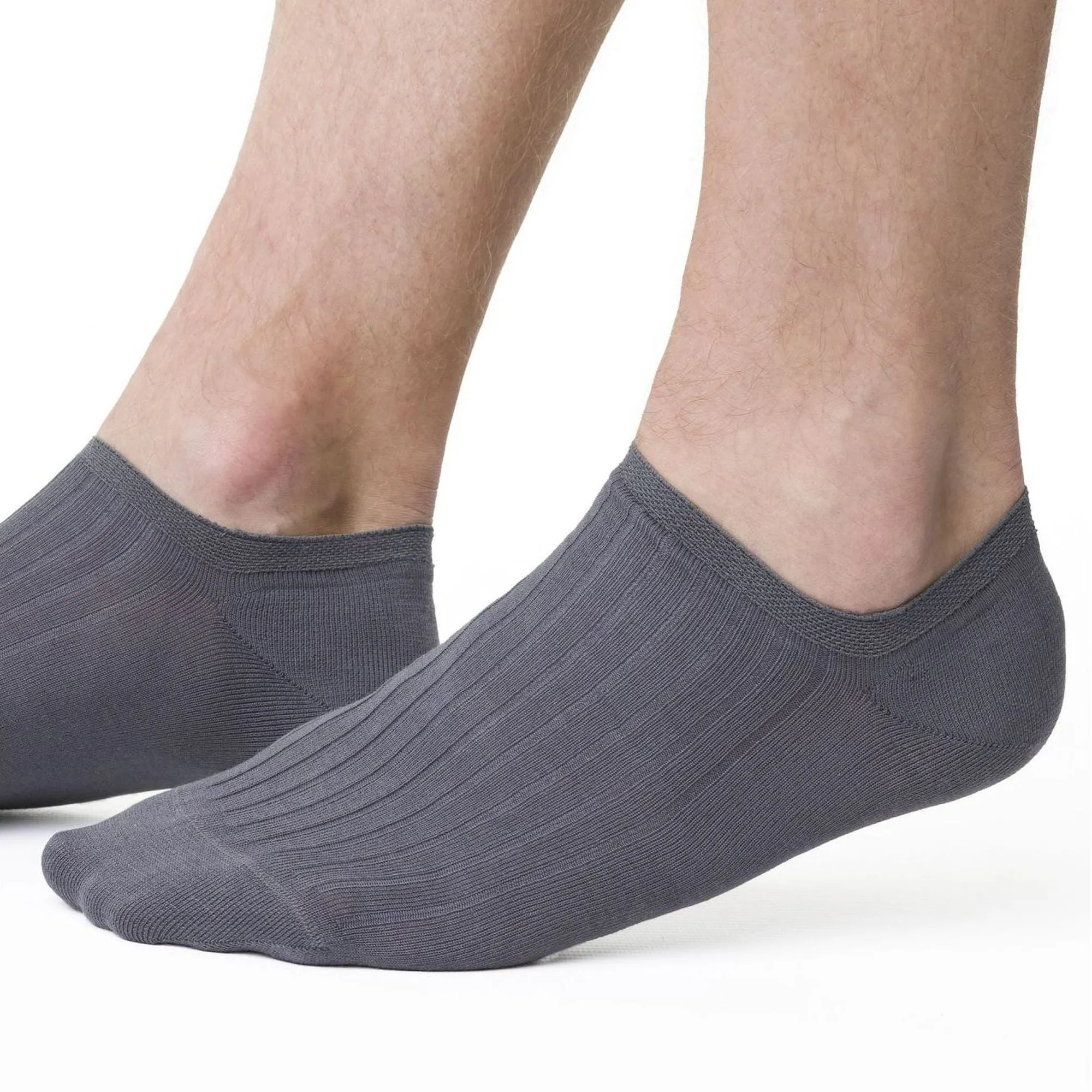 3 Pack Mens 100% Ankle Cotton Socks (2 Sizes)