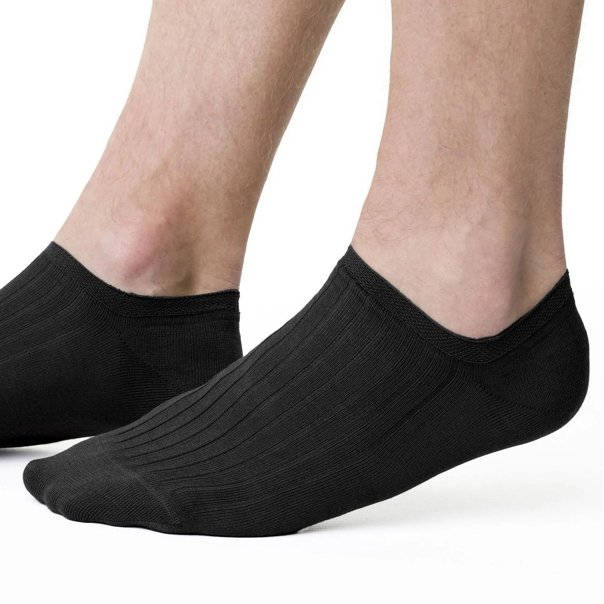 3 Pack Mens 100% Ankle Cotton Socks (2 Sizes)