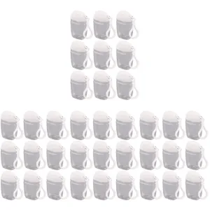 36 Pcs Flip Cap Bottle with Hook Refillable Travel Bottles Multi-function Empty Bottles Empty Hand Bottles Practical Small Bottles Leakproof Travel Bottles Keychain Hand Dispenser