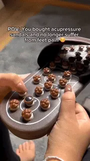 Acupressure Massage Therapy Slippers