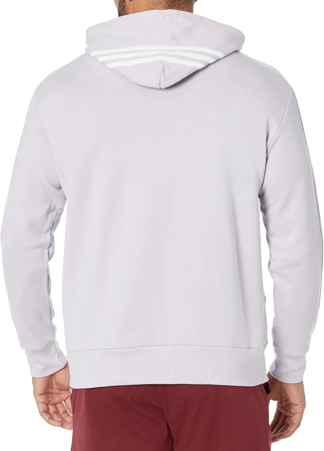 adidas Men's Essentials French Terry 3-Stripes Hoodie