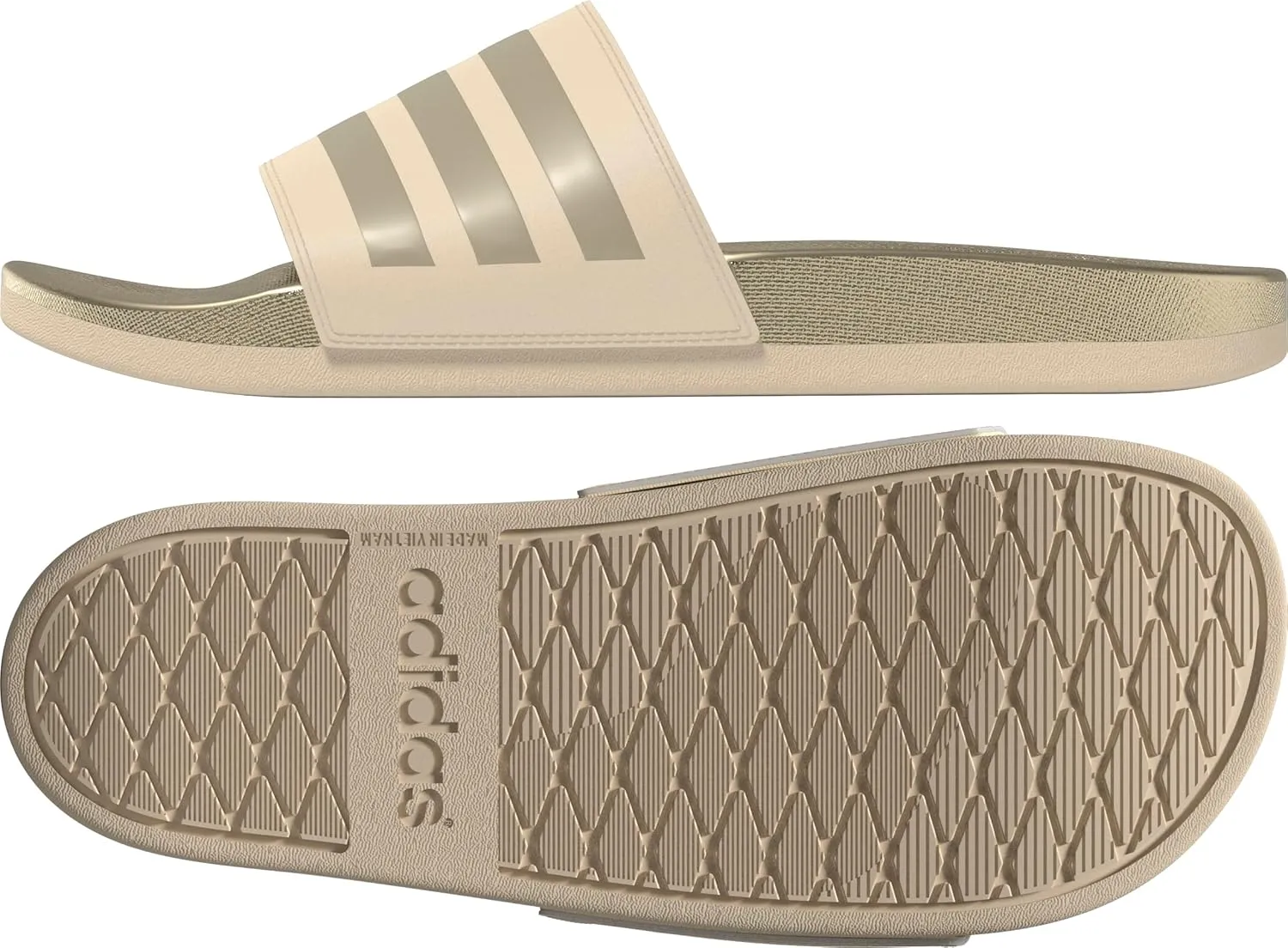 adidas Women's Adilette Comfort Slide Sandal