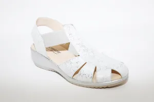 AEROBICS - 5859 TOE-IN SANDAL - SILVER