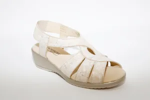 AEROBICS - 6375 WEDGE SANDAL - GOLD