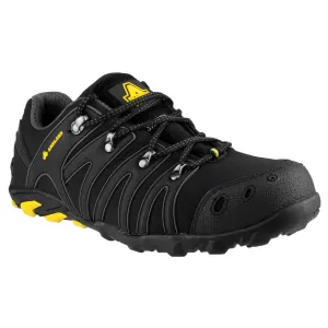 Amblers Safety Unisex FS23 Soft Shell Safety Trainer in Black