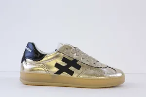 ANOTHER TREND - A032.M3.43 LACED FASHION TRAINER - GOLD