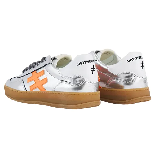 Another Trend Ladies Trainers - A0325841 - Sliver/Orange