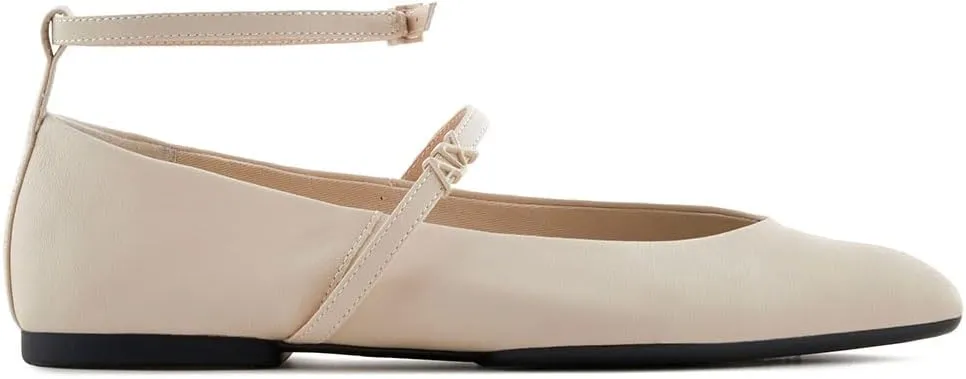 Armani Exchange Women's Contemporary Flat Sandal