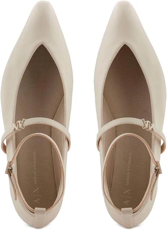 Armani Exchange Women's Contemporary Flat Sandal