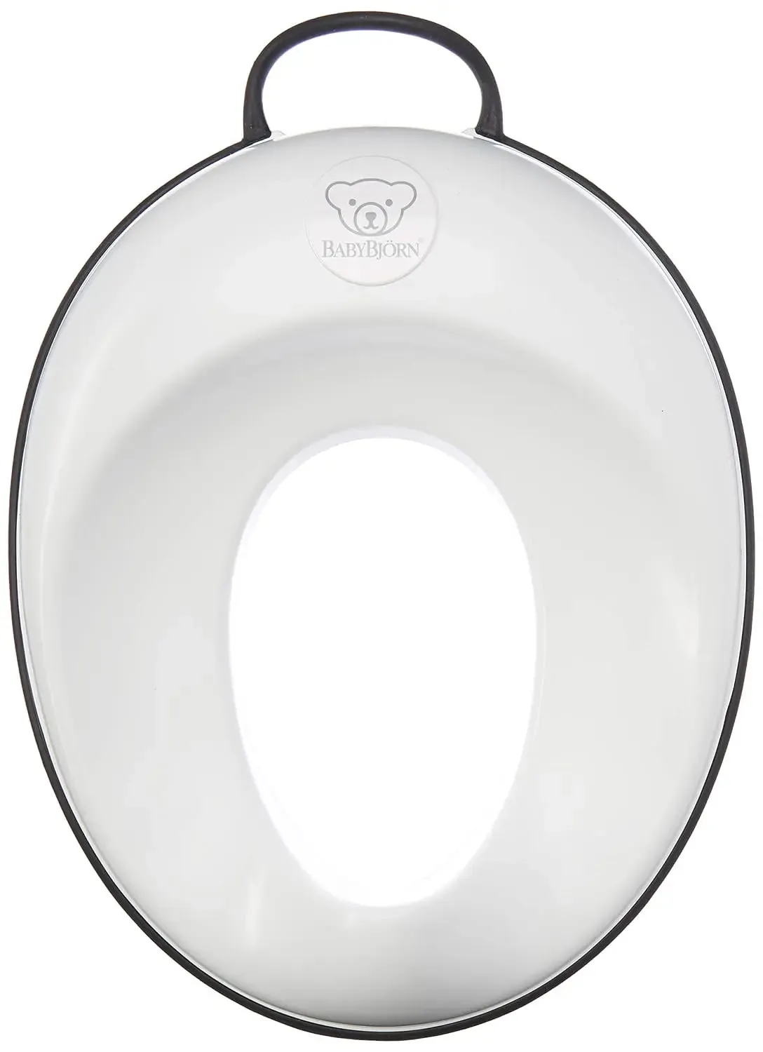 BABYBJORN Toilet Trainer - White/Black, 11.5x14x3.5 Inch (Pack of 1)