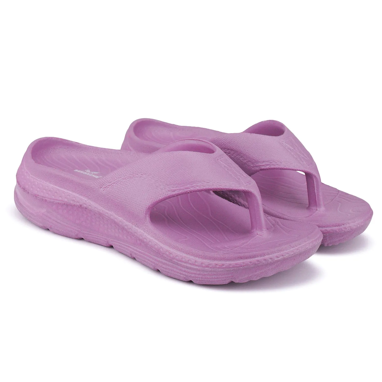 Bersache Extra Soft Classic Casual with  Regular wear with Ultra Soft & Flexibility Technology Flip Flop for Women's & Girl's (6185-Purple)