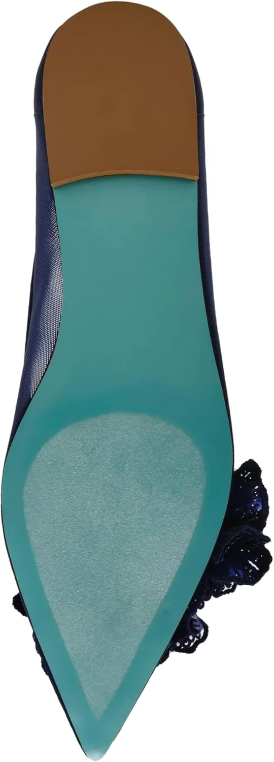 Betsey Johnson Women's Gray Ballet Flat