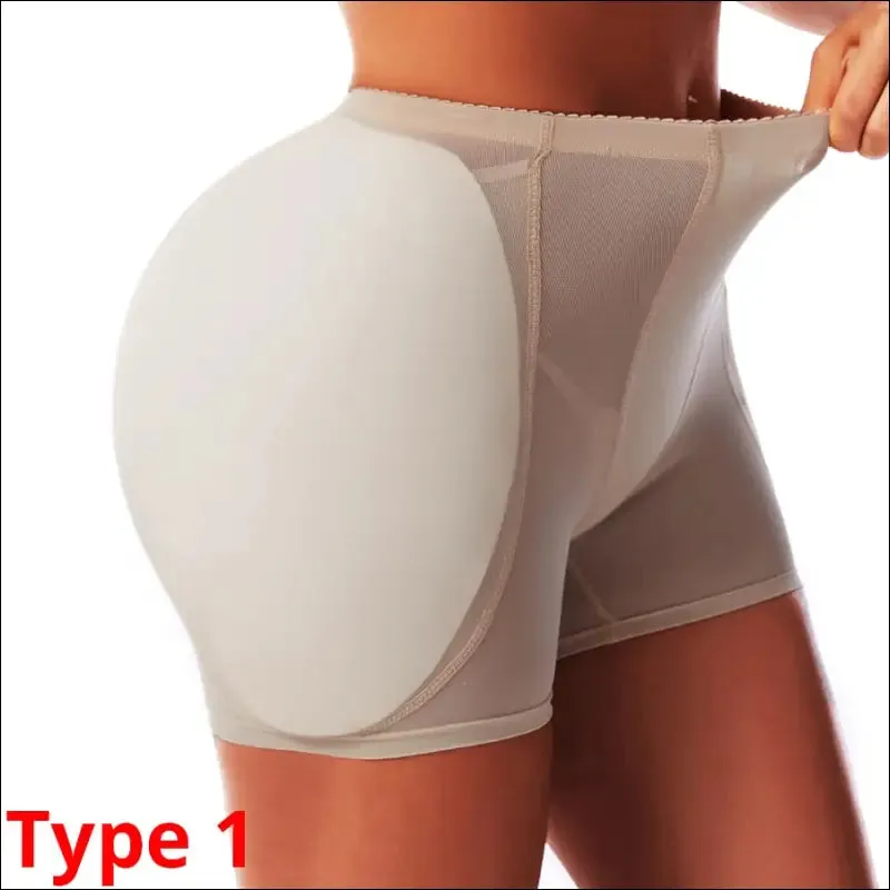 Big ass sponge padded panty sexy butt lifter fake ass booty hip enhancer waist trainer control