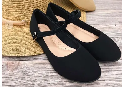 Black Ballet Flat