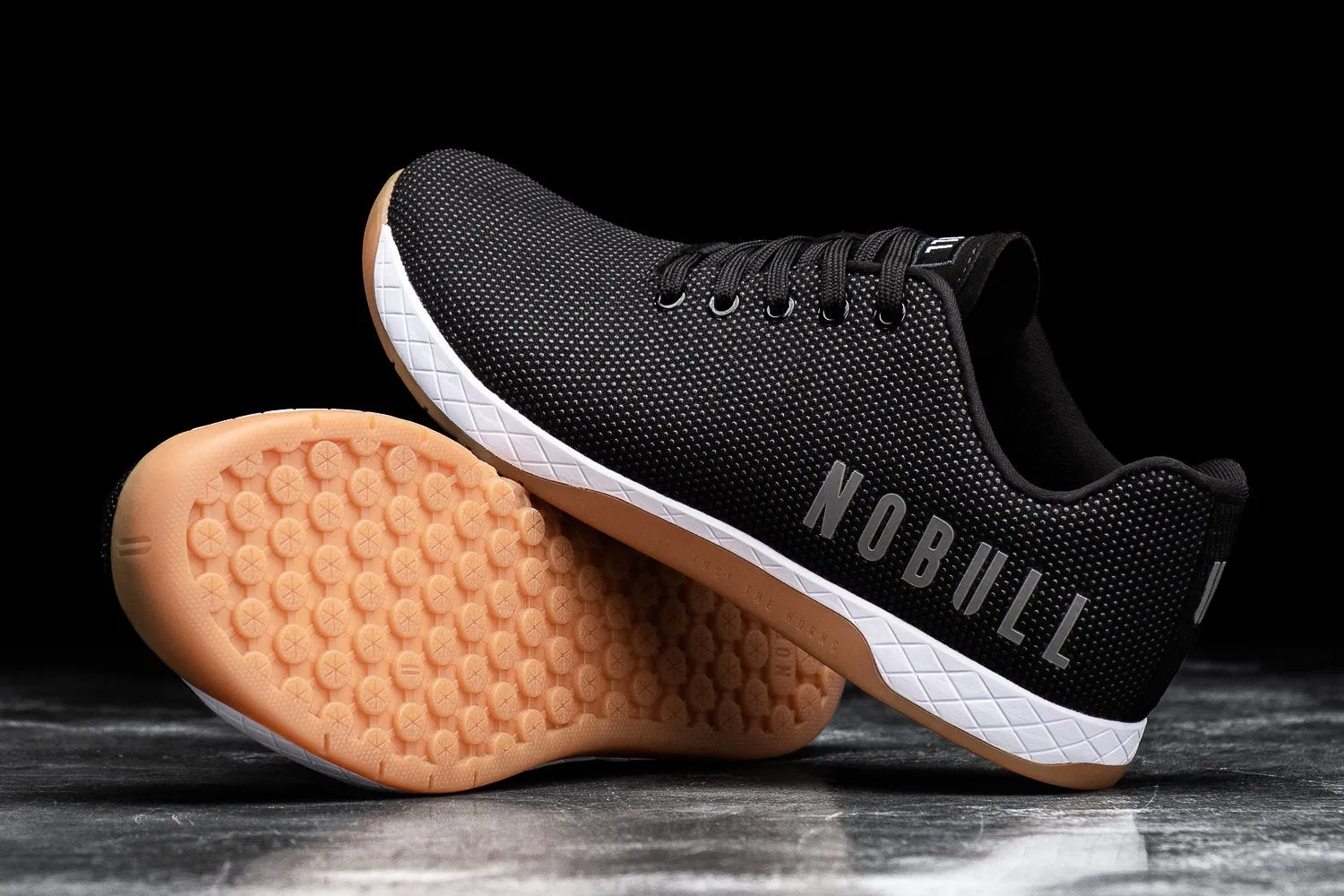 BLACK WHITE GUM TRAINER (MEN'S)