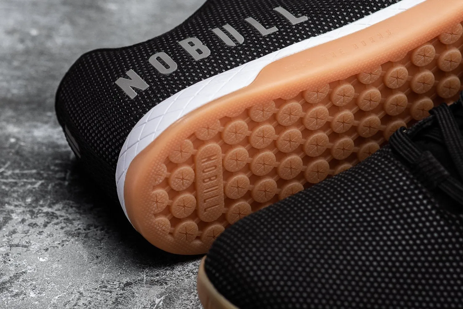 BLACK WHITE GUM TRAINER (MEN'S)