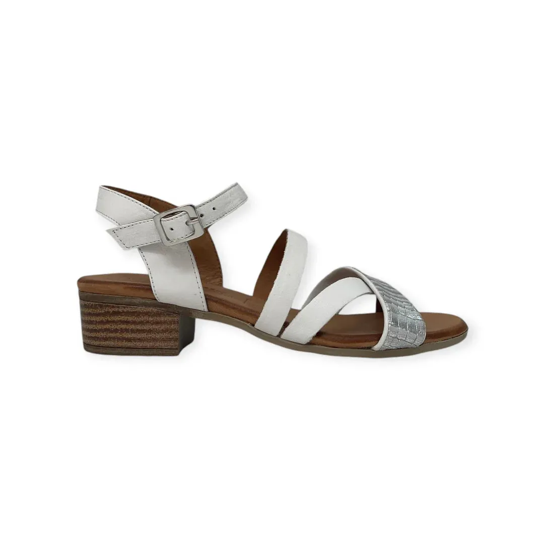 Cabello Marma Sandal - White