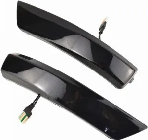Car Turn Signal Lights for Focus 2 MK2 for Focus 3 MK3 3.5 for Mondeo MK4 Flowing Turn Signal Light LED Side Rearview Mirror Dynamic Indicator Blinker (Color : Dynamic Yellow)