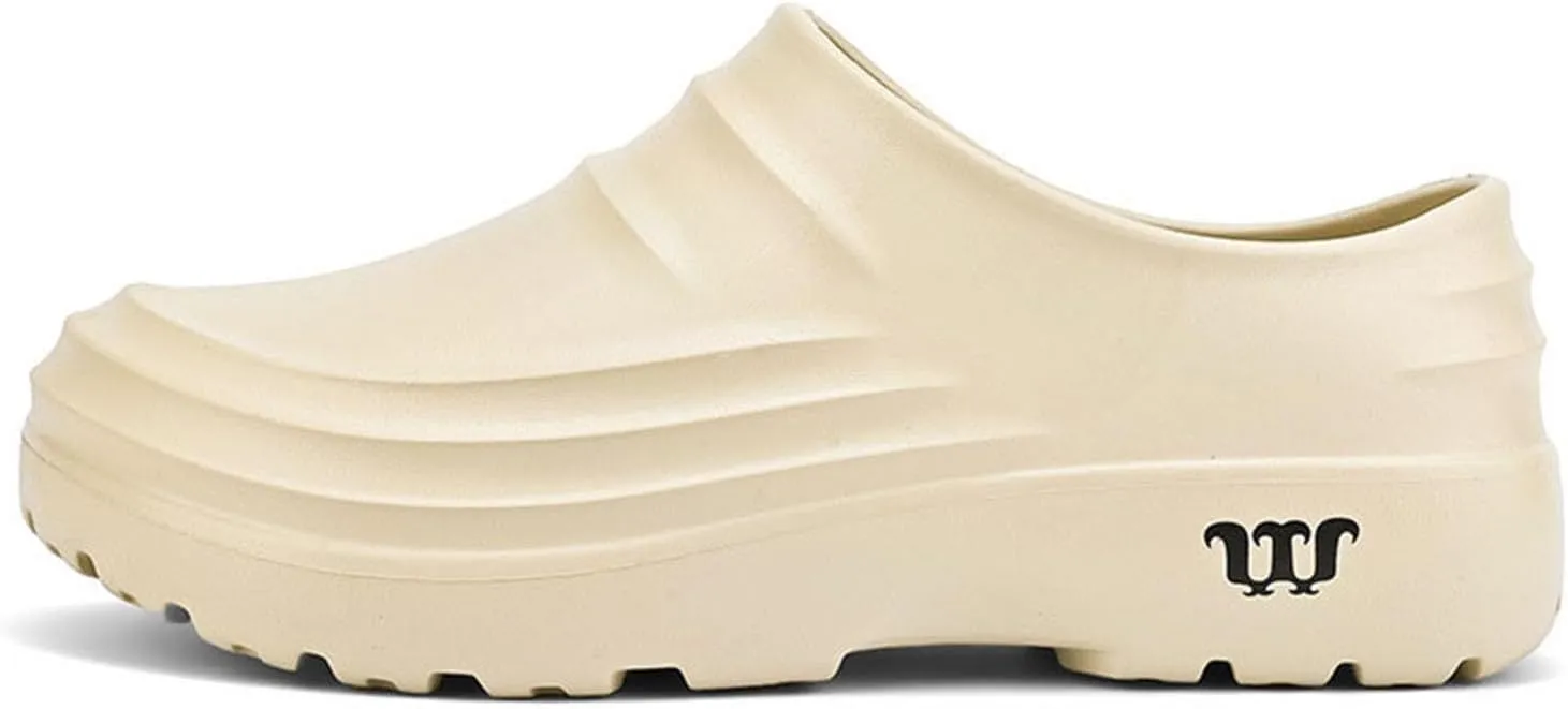 Chef Shoes for Men Women Non Slip Oil Resistant Clogs for Women Work Shoes, Kitchen Waterproof Nurse Shoes Lightweight Safety