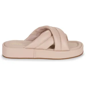 Clarks Alda Glide Leather Women's Slides Sandals