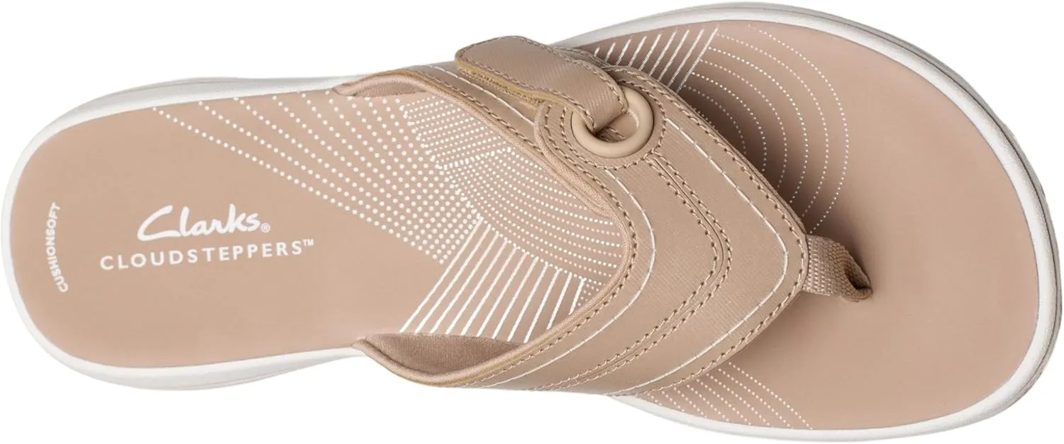 Clarks Women's Breeze Reyna Cloudsteppers Flip-Flop