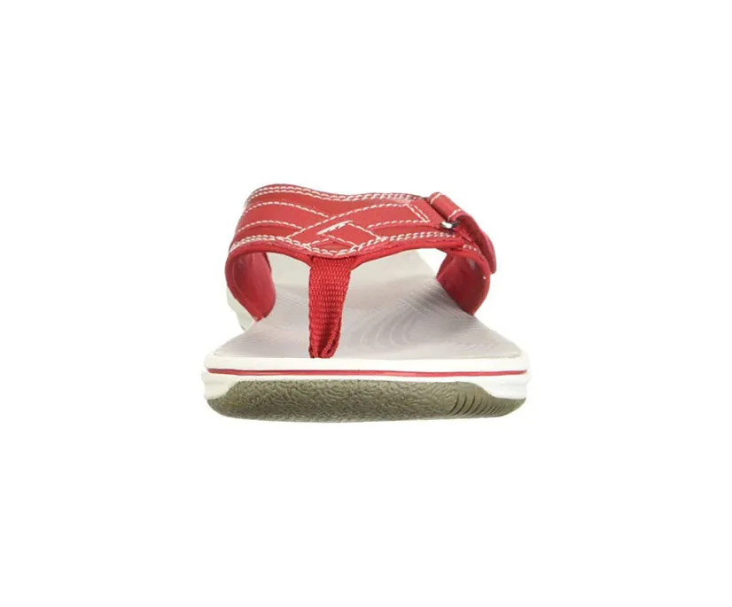 Clarks Women's Breeze Sea Black | Red | Light Taupe
