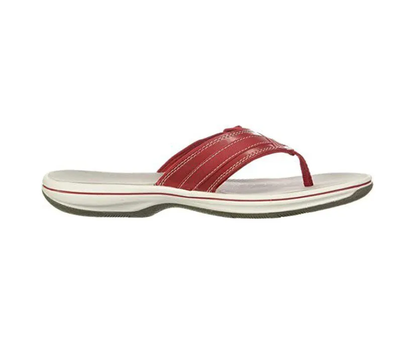 Clarks Women's Breeze Sea Black | Red | Light Taupe