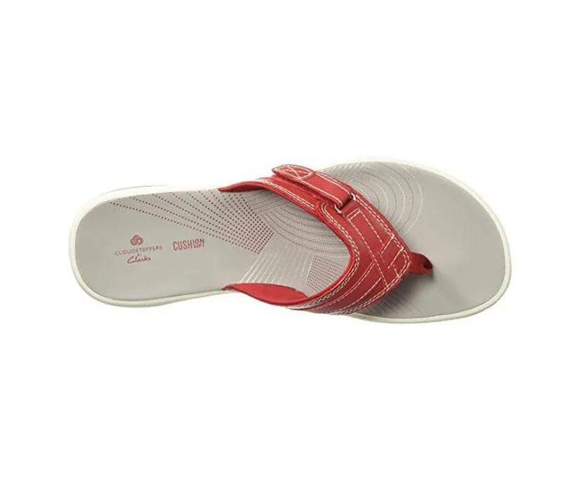 Clarks Women's Breeze Sea Black | Red | Light Taupe