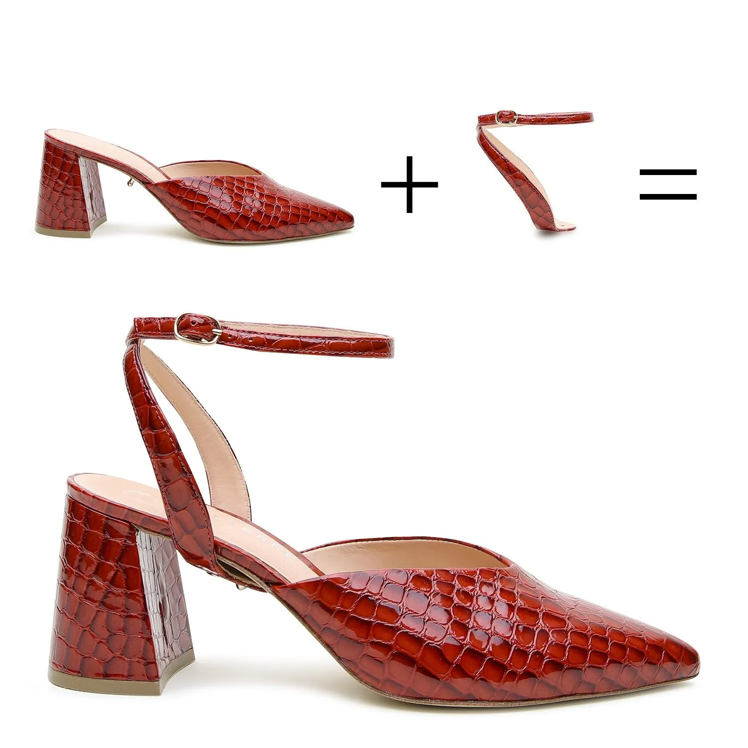 Clay Croc V Mule   Marilyn Strap