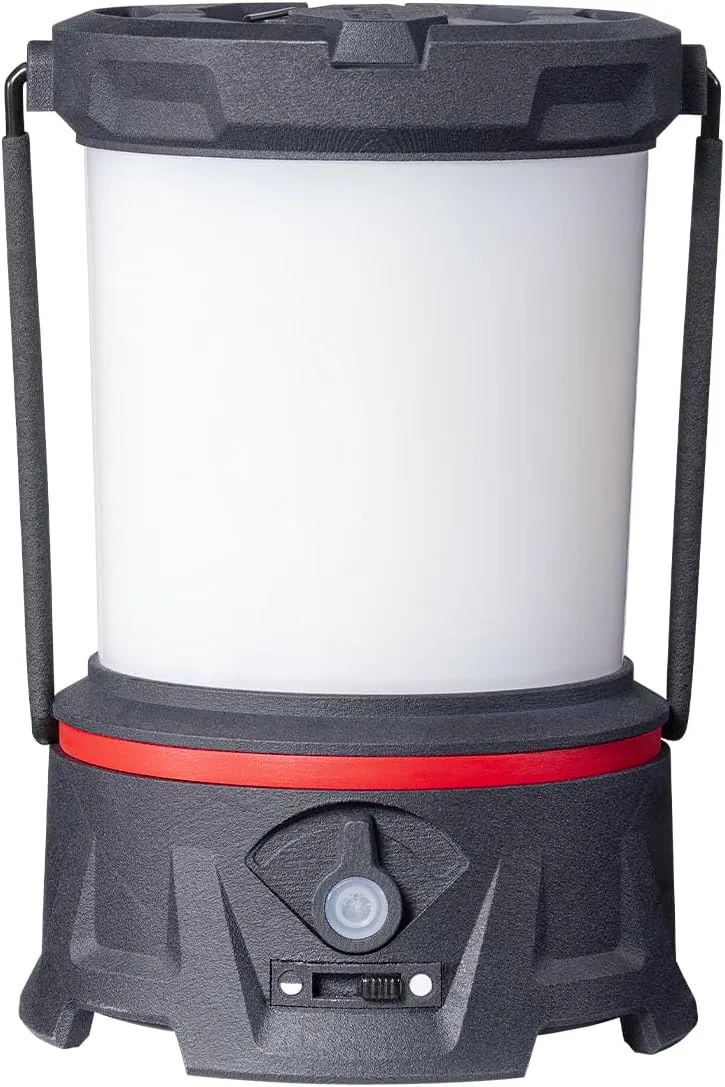 COAST EAL55R Dual Color LED Emergency Light, 3000 Lumen, 10  Nights of Light, Variable Light Control, Durable for Outdoor & Survival, Black