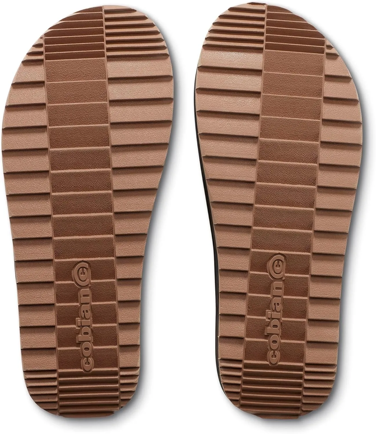 Cobian Men’s Roca Rise Synthetic Leather Strap Flip-Flop Sandals