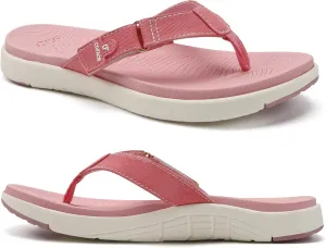 COFACE Flip Flops for Women with Arch Support Beach Thong Sandals for Woman Adjustable Fashion Orthopedic Sandal Outdoor