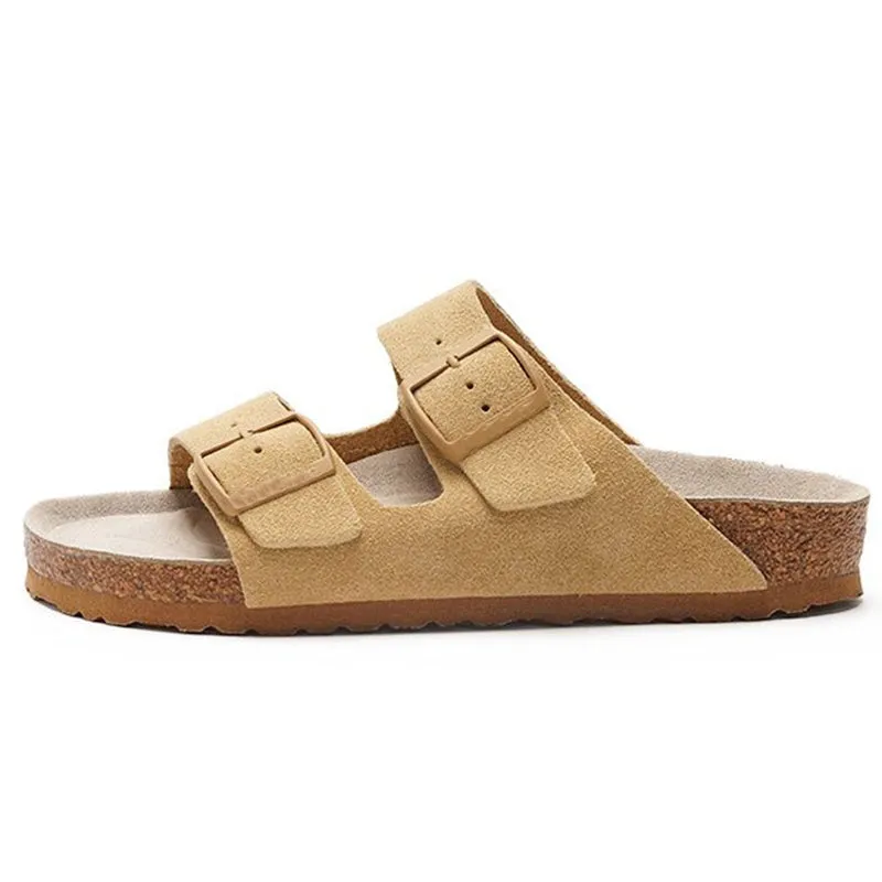 Cork-soled sandals Unisex