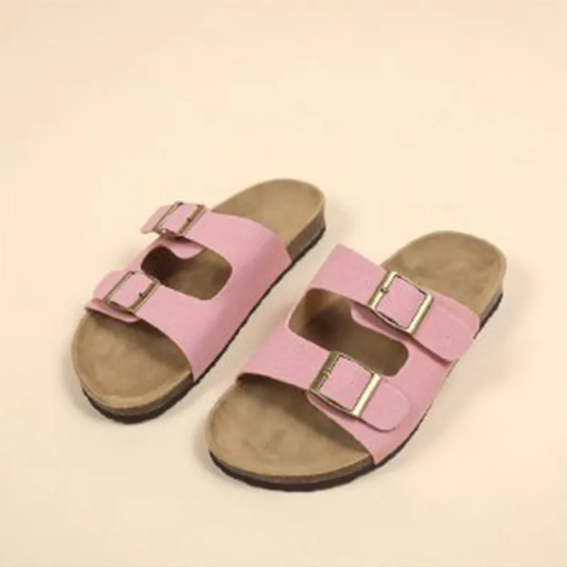 Cork-soled sandals Unisex