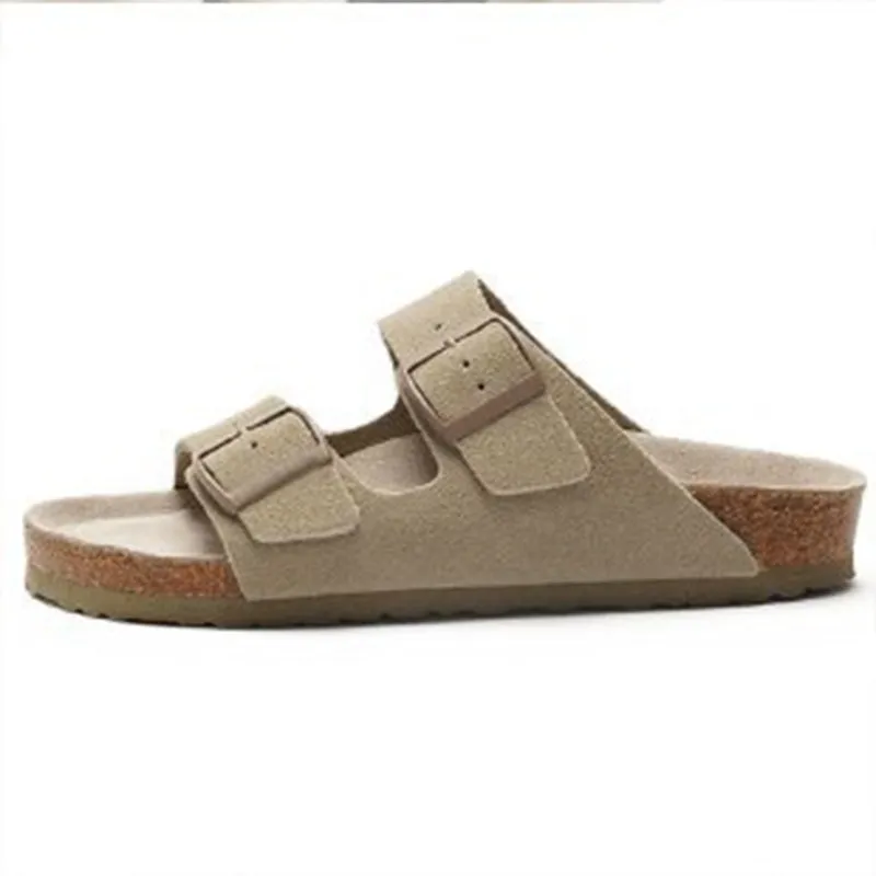 Cork-soled sandals Unisex