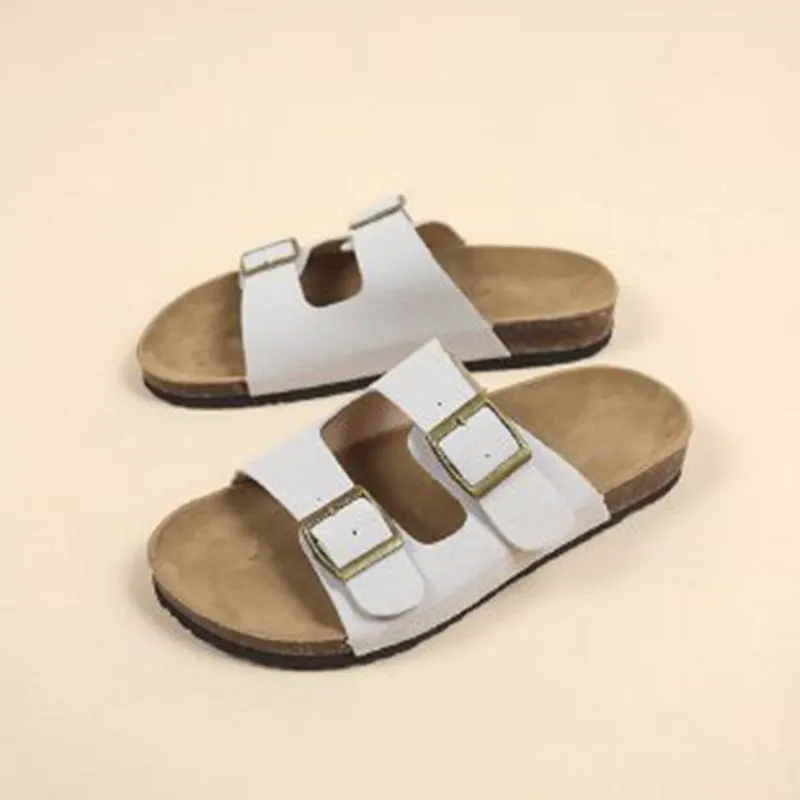 Cork-soled sandals Unisex