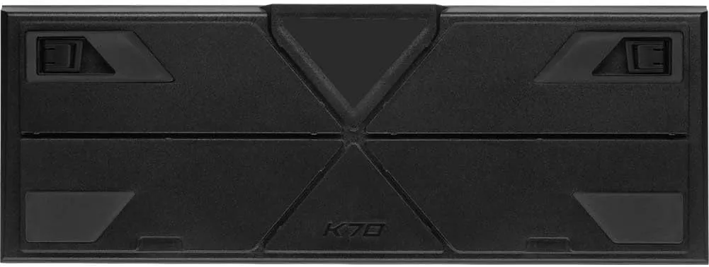 Corsair K70 PRO RGB Optical-Mechanical Gaming Keyboard - OPX Linear Switches, PBT Double-Shot Keycaps, 8,000Hz Hyper-Polling, Magnetic Soft-Touch Palm Rest - NA Layout, QWERTY - Black
