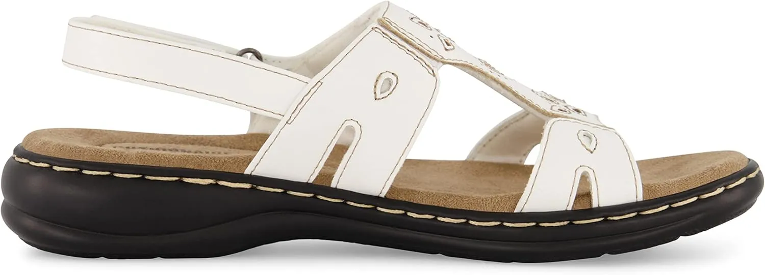 CUSHIONAIRE Women's Briar comfort sandal  Comfort Foam