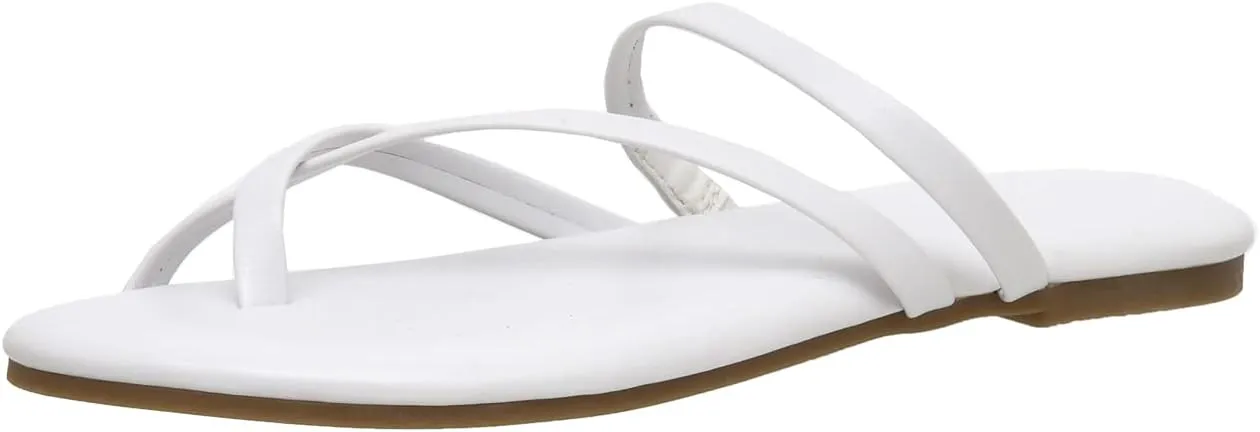 CUSHIONAIRE Women's Celina Flip Flop Sandal with Memory Foam
