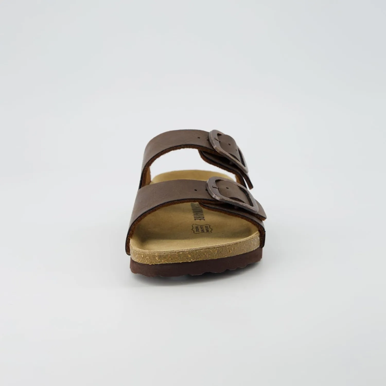 CUSHIONAIRE Women's Lang Cork footbed Sandal with  Comfort