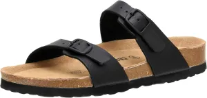 CUSHIONAIRE Women's Liam Cork footbed Sandal with  Comfort