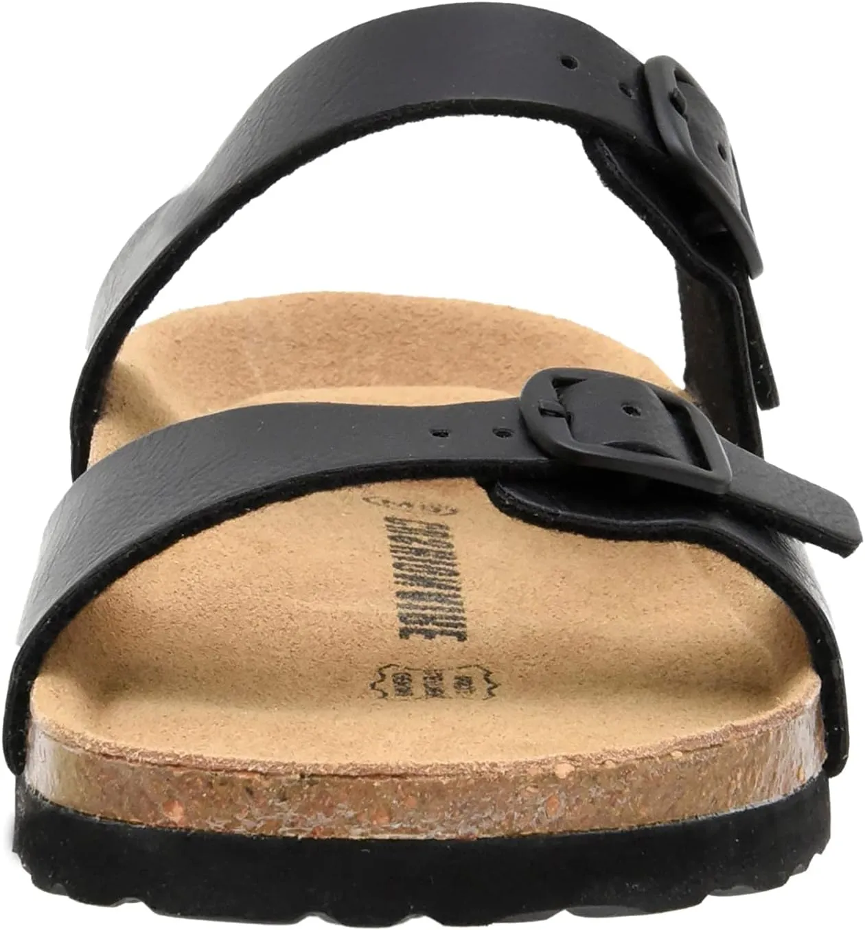 CUSHIONAIRE Women's Liam Cork footbed Sandal with  Comfort