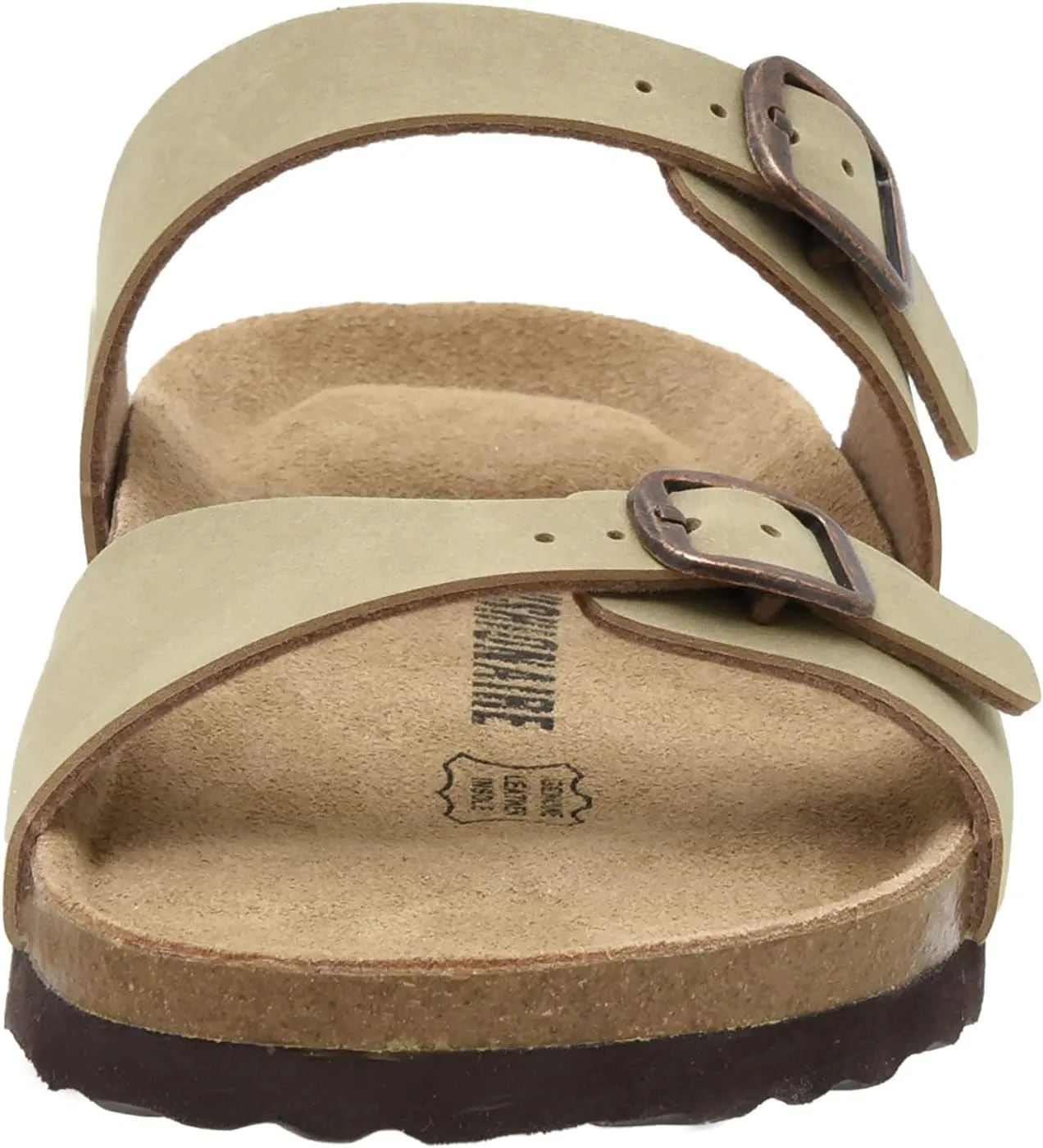 CUSHIONAIRE Women's Liam Cork footbed Sandal with  Comfort